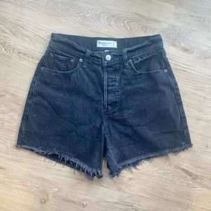 Abercrombie high rise dad short